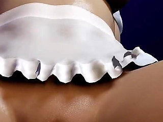 3D Huge Boobs Slut Korean Whore Got Fucked by Dildo