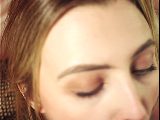 Cute British Blonde Lottie Lou POV Blowjob