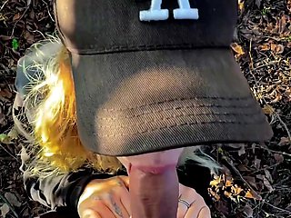 Pretty Girl Sucks My Dick and Shows Her Butt