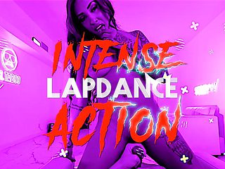 Gia DiBella Strips, Grinds, and Milks Every Drop  Hardcore Lapdance POV: Porn