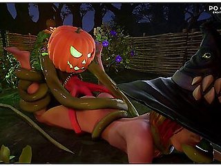 Monster Stable Spooky Season Special: Pumpkin Pickin Tentacles 3d Animated - Car Toon