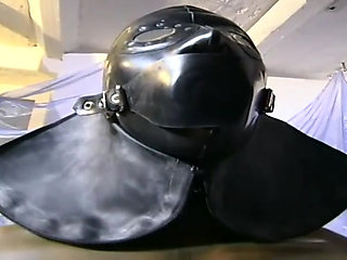 Bdsm action with masked chick