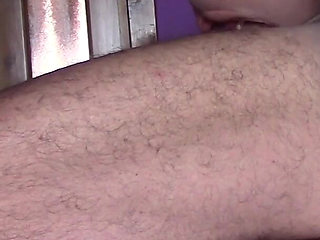 She's hogtied on a table, nylon hooded, roughly throated for ten minutes with massive cum swallow