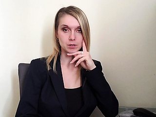 Curly Blonde Teen Records Solo Dildo Masturbation More at