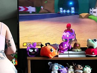 Amateur big ass brunette teen with