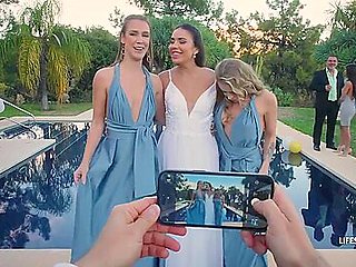 Wedding Bridesmaids Fucked Alexis Crystal