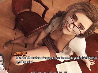 Big boobs photo hunt in this adult visual novel game