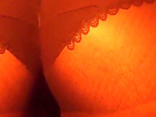 Fat Brunette MILF in Nylon and Big Ass