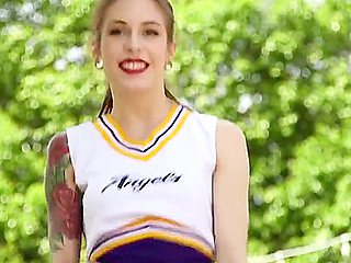 Anna De Ville - Cheerleader Gangbang