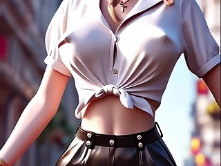 Tifa's Sensual Dance (Ashlee - Alone With You)  FF7  3D Dance