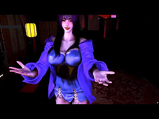 The Seductive Goddess of Virtual Flames - 3D Animation Hentai