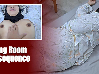 Hijab Sister in Law Laying in My Bed and Taste Her Tight Pussy - Minokiiko