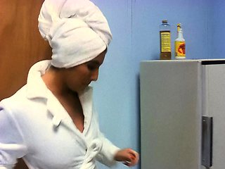 Blonde piss fetish babe fingers her vulva