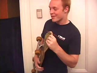 Skater Zak Jacks Off