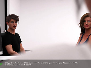 Taboo Stepmom Jerks Stepson for His Health - Measuring My Cum Porn Game Gameplay #1