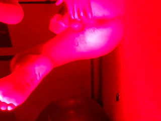 Guy During Red Light Treatment