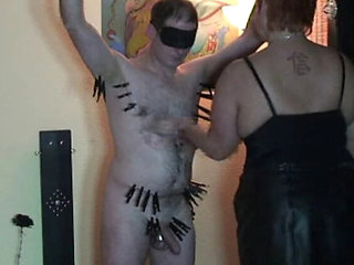 Anna Devot Dominates Slave with Rough Femdom Handjob & Pussy Licking - German BBW MILF