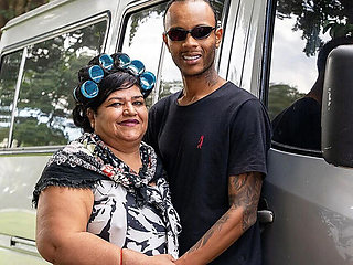 Fat Granny Gets All Holes Destroyed by BBC on Bus Ride - Rough Anal, Face Fuck, 4K