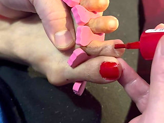 Coloring Her 4.5 Size Feet