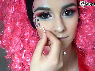 Watch captivating Adelle Unicorn and Adelle's clip