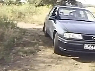 Blonde MILF Joanna Depp Fingering And Fucking In Car