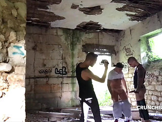 Jess used raw by bad boy John Strap