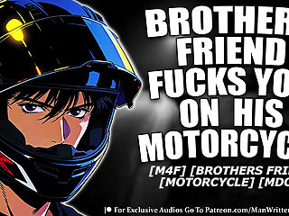 (M4F) First Time On Your Brothers Friends Motorcycle (MDOM) (FIRST TIME) (MOTORCYCLE)