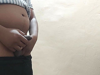 Wanking and Then Comes the Neighbor