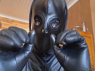 Asmr (long Leather Gloves)