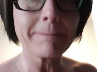 Julie does nude run in the office