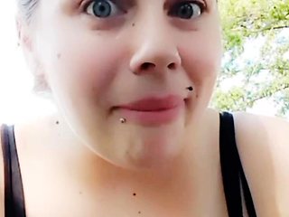 Amateur striptease and Solo masturbation