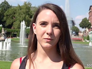 Real Anal Climax Outdoor Sex For Mini Boobs Gal Mina At Street Casting