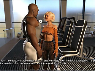 My Hotwife - Gameplay - Roleplay - Gym - Deepthroat and Bukkake