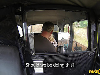 Fake Taxi - Naughty Blonde Stevie Nixxx Can't Pay Her Taxi Fare & Rubs Her Pussy Before a Big Blowjob POV