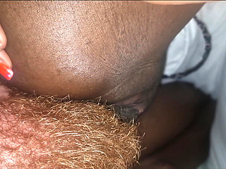 How to Calm Down Your Ebony Stepsister - Asslicking!