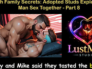 English Audio Gay Sex Story - Ranch Family Secrets: Adopted Studs Explore Raw Man Sex Together - Part 8