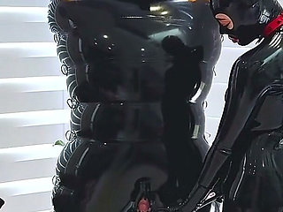 Inflatable Suit Edging and Denial, Full - Alex Latex