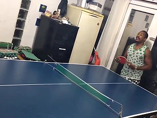 Playing Ping Pong Is Tough After the Victory