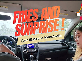 Fries and Surprise: Melia Avelin and Tysin Black