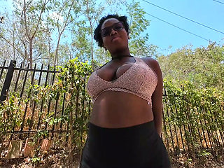 Breaking Her In Ebony Newbie Outdoor Model Casting Nice Ass Tits Pierced Slim Thick Bitch Got The Hoe Path Walking - Jhodez1