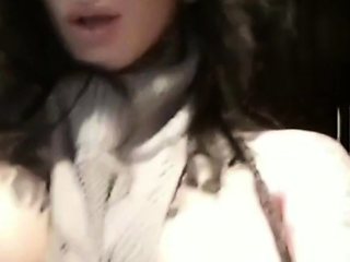 Big boobs milf masturbates with her dildo