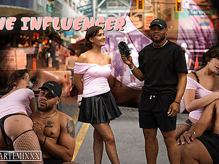 Tik Tok Star Fucks Slut Girl He Meets Streaming Irl Ahanu Reed Artemixxx