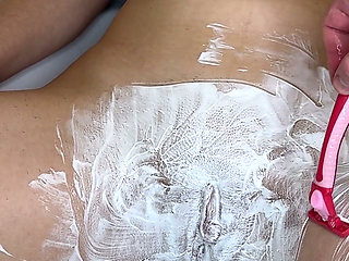 Check Out My Shaving Ritual for My Hairy Pussy!