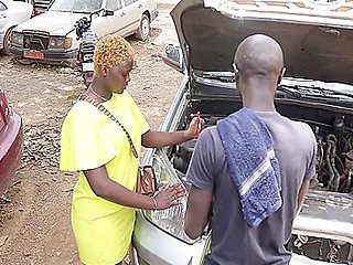 The Mechanic Makes Me Squirt His Cock Deep In My Ass While Troubleshooting My Vehicle At The Garage With His Long Cock 14 Min