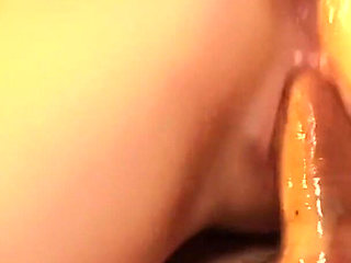 Hot Blonde Babe Gets Huge Cum Inside Her Tight Pussy