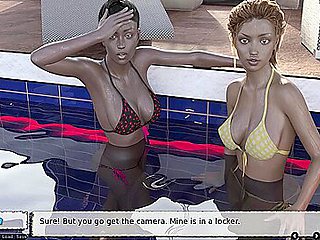 Fun With My Goddaughter Christine & Her Friend Jessica In A Private Water Pool Step Dreams About Tight 18 Years Pussy