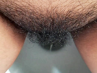 Hot Aunty pissing in bathroom the hardly Squirting Orgasm