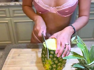 Cute curly brunette solo webcam masturbation