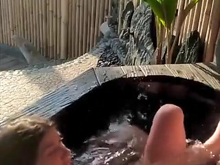 Fuck Young Couple Outdoor Veranda