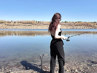 Amateur Teen Step Daughter Amelia Amour Loud Moaning Doggy Style Outdoor Sex By Lake Fishing Trip Gone Wrong